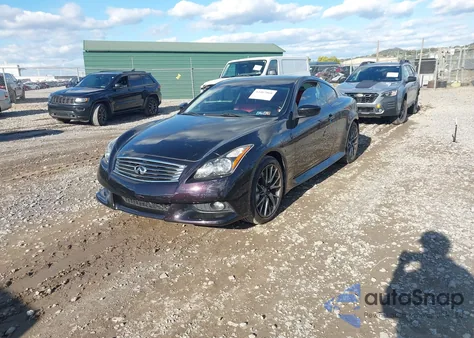 2011 Infiniti G37 Ipl from USA, damaged, VIN JN1CV6EK1BM211623